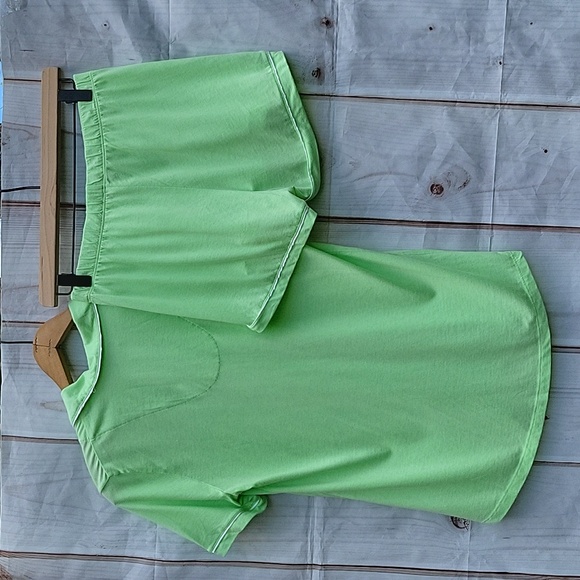 Cosabella Pastel Green Pajama Set - Short Sleeve Top & Boxers Size Medium M - Picture 5 of 5